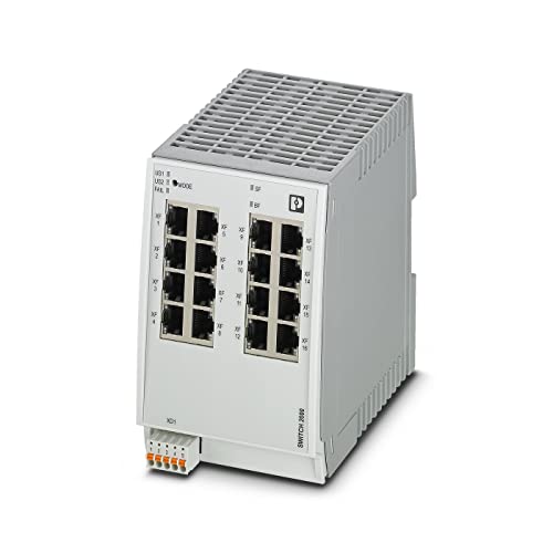 PHOENIX CONTACT FL SWITCH 2216 PN Industriell Ethernet-Switch 2000, 16 RJ45-Ports 10/100MBit/s, IP20 Schutzart, Profinet Conformance-Class B, Profinet-Mode Voreingestellt, Profinet-Status LEDs PHOENIX CONTACT FL SWITCH 2216 PN Industriell Ethernet-Switch 2000, 16 RJ45-Ports 10/100MBit/s, IP20 Schutzart, Profinet Conformance-Class B, Profinet-Mode Voreingestellt, Profinet-Status LEDs von PHOENIX CONTACT