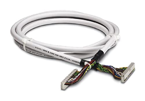 PHOENIX CONTACT FLK 40/EZ-DR/50/SLC Konfektioniertes Rundkabel, Steuerung Allen-Bradley SLC 500 (OB 32, IB 32), Anschluss 1 IDC/FLK-Buchsenleiste (1x 40-polig) von PHOENIX CONTACT