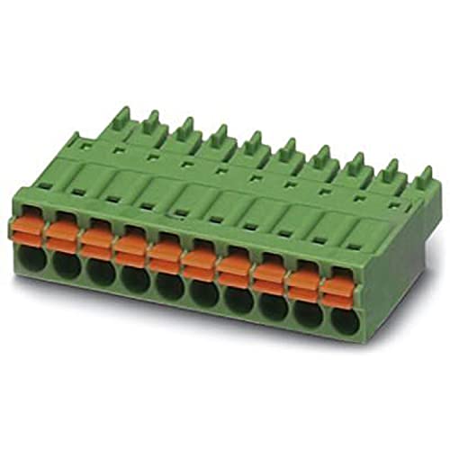 PHOENIX CONTACT FMC 1,5/2-ST-3,5 Leiterplattenstecker, Nennquerschnitt 1,5 mm², Grün, Anzahl der Anschlüsse 2, Artikelfamilie FMC 1,5/..-ST, Rastermaß 3,5 mm, 250 Stück PHOENIX CONTACT FMC 1,5/2-ST-3,5 Leiterplattenstecker, Nennquerschnitt 1,5 mm², Grün, Anzahl der Anschlüsse 2, Artikelfamilie FMC 1,5/..-ST, Rastermaß 3,5 mm, 250 Stück von PHOENIX CONTACT