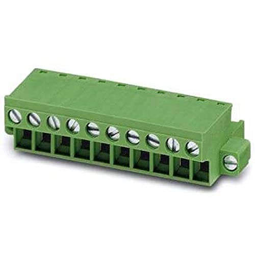 PHOENIX CONTACT FRONT-MSTB 2,5/10-STF-5,08 Leiterplattenstecker, Grün, 2.5 mm² Nennquerschnitt, 10 Anschlüsse, FRONT-MSTB 2,5/..-STF Artikelfamilie, 5.08 mm Rastermaß, 50 Stück PHOENIX CONTACT FRONT-MSTB 2,5/10-STF-5,08 Leiterplattenstecker, Grün, 2.5 mm² Nennquerschnitt, 10 Anschlüsse, FRONT-MSTB 2,5/..-STF Artikelfamilie, 5.08 mm Rastermaß, 50 Stück von PHOENIX CONTACT