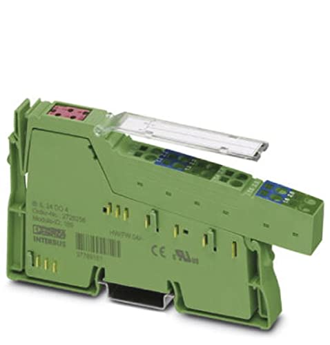 PHOENIX CONTACT IB IL 24 DO 4-PAC Inline, Digitalausgabeklemme, Digitale Ausgänge 4-PAC, 24 V DC, 500 mA, Anschlusstechnik 3-Leiter, Übertragungsgeschwindigkeit im Lokalbus 500 kBit/s von Phoenix