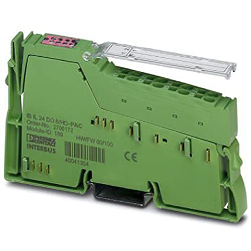 PHOENIX CONTACT IB IL 24 DO8/HD-PAC Inline, Digitalausgabeklemme, Digitale Ausgänge 8, 24 V DC, 500 mA, Anschlusstechnik 1-Leiter, Übertragungsgeschwindigkeit im Lokalbus 500 kBit/s PHOENIX CONTACT IB IL 24 DO8/HD-PAC Inline, Digitalausgabeklemme, Digitale Ausgänge 8, 24 V DC, 500 mA, Anschlusstechnik 1-Leiter, Übertragungsgeschwindigkeit im Lokalbus 500 kBit/s von PHOENIX CONTACT