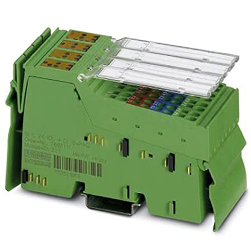 PHOENIX CONTACT IB IL 24 IOL 4 DI 12-PAC Inline IO-Link-Master, komplett mit Zubehör (Anschlussstecker und Beschriftungsfeld), 24 V DC, 2-, 3-Leiter-Anschlusstechnik von PHOENIX CONTACT