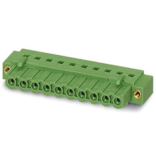 PHOENIX CONTACT IC 2,5 HC/10-GF-5,08 Leiterplattengrundleiste, Nennquerschnitt 2,5 mm², Grün, Anzahl der Anschlüsse 10, Artikelfamilie IC 2,5 HC/..-GF, Rastermaß 5,08 mm, 50 Stück PHOENIX CONTACT IC 2,5 HC/10-GF-5,08 Leiterplattengrundleiste, Nennquerschnitt 2,5 mm², Grün, Anzahl der Anschlüsse 10, Artikelfamilie IC 2,5 HC/..-GF, Rastermaß 5,08 mm, 50 Stück von PHOENIX CONTACT