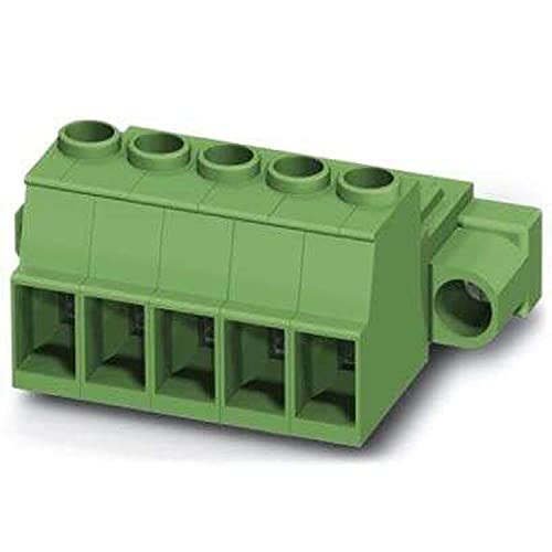 PHOENIX CONTACT IPC 5/8-STF-7,62 Leiterplattenstecker, 41 A, 1000 V, 6 mm² Nennquerschnitt, Grün, 8 Anzahl der Potenziale, IPC 5/..-STF Artikelfamilie, 7,62 mm Rastermaß, 50 Stück PHOENIX CONTACT IPC 5/8-STF-7,62 Leiterplattenstecker, 41 A, 1000 V, 6 mm² Nennquerschnitt, Grün, 8 Anzahl der Potenziale, IPC 5/..-STF Artikelfamilie, 7,62 mm Rastermaß, 50 Stück von PHOENIX CONTACT