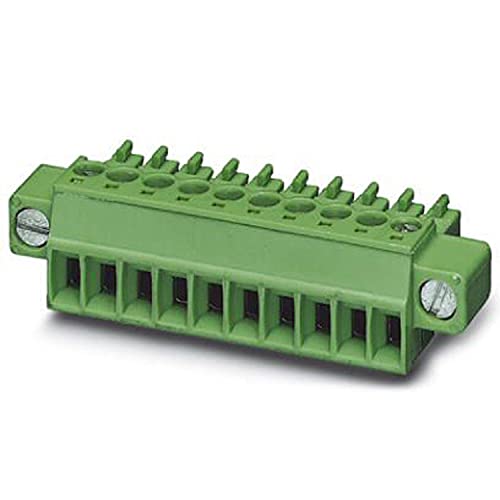 PHOENIX CONTACT MC 1,5/17-STF-3,81 Leiterplattenstecker, Nennquerschnitt 1,5 mm², Grün, Anzahl der Anschlüsse 17, Artikelfamilie MC 1,5/..-STF, Rastermaß 3,81 mm, 50 Stück PHOENIX CONTACT MC 1,5/17-STF-3,81 Leiterplattenstecker, Nennquerschnitt 1,5 mm², Grün, Anzahl der Anschlüsse 17, Artikelfamilie MC 1,5/..-STF, Rastermaß 3,81 mm, 50 Stück von PHOENIX CONTACT