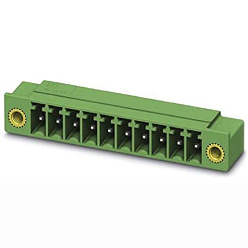 PHOENIX CONTACT MC 1.53-GF-3.5-LR Printed circuit board connector, 1.5 mm² nominal cross-section, 19 connections, MC 1.5..-GF-LR article family, 3.50 mm pitch, green, 50 pieces von PHOENIX CONTACT