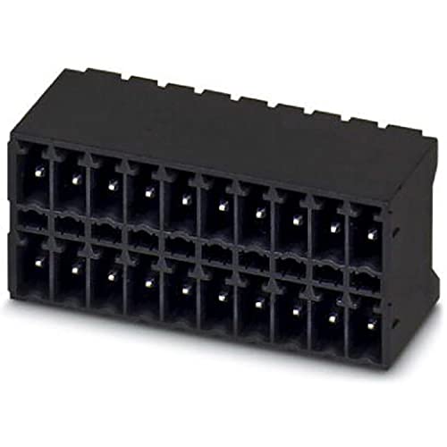 PHOENIX CONTACT MCDN 1,511-G1-3,81 P26THR Printed Circuit Board Connector, Black, 1.5 mm² Nominal Cross Section, 8 A, 160 V, 22 Poles, MCDN 1,5..-G1-THR Item Family, 3.81 mm Pitch, 50 Pieces PHOENIX CONTACT MCDN 1,511-G1-3,81 P26THR Printed Circuit Board Connector, Black, 1.5 mm² Nominal Cross Section, 8 A, 160 V, 22 Poles, MCDN 1,5..-G1-THR Item Family, 3.81 mm Pitch, 50 Pieces von PHOENIX CONTACT