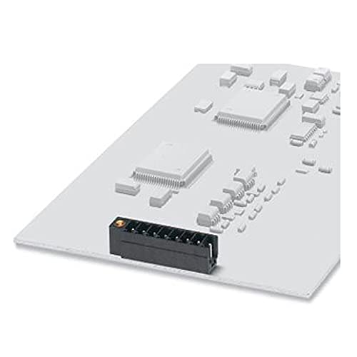 PHOENIX CONTACT MCV 1,5/9-GFR-3,5 THT Leiterplattengrundleiste, 1.5 mm² Nennquerschnitt, 9 Anschlüsse, MCV 1,5/..-GFR-THT Artikelfamilie, 3.5 mm Rastermaß, Schwarz, 50 Stück von PHOENIX CONTACT