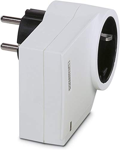 PHOENIX CONTACT MNT-1 D/WH Zwischenstecker mit Überspannungsschutz für Netzsteckdosen, Netzkontrolllampe, Optische Power und Defektanzeige, Weiß PHOENIX CONTACT MNT-1 D/WH Zwischenstecker mit Überspannungsschutz für Netzsteckdosen, Netzkontrolllampe, Optische Power und Defektanzeige, Weiß von PHOENIX CONTACT