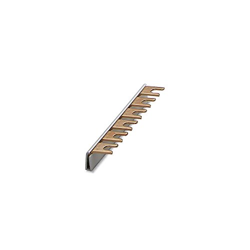 PHOENIX CONTACT MPB 18/1-4 Verdrahtungsbrücke für Module mit Anschlussraster, 17.5mm Rastermaß, 1 Phasig, 4 Polig, 10 Stück von Phoenix