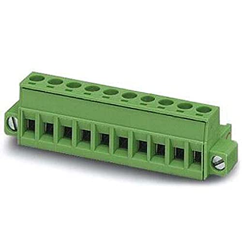 PHOENIX CONTACT MSTB 2.5 HC9-STF PCB connector, green, 2.5mm² nominal cross-section, 9 number of connections, MSTB 2.5 HC..-STF article family, 5mm pitch, 50 pieces PHOENIX CONTACT MSTB 2.5 HC9-STF PCB connector, green, 2.5mm² nominal cross-section, 9 number of connections, MSTB 2.5 HC..-STF article family, 5mm pitch, 50 pieces von PHOENIX CONTACT