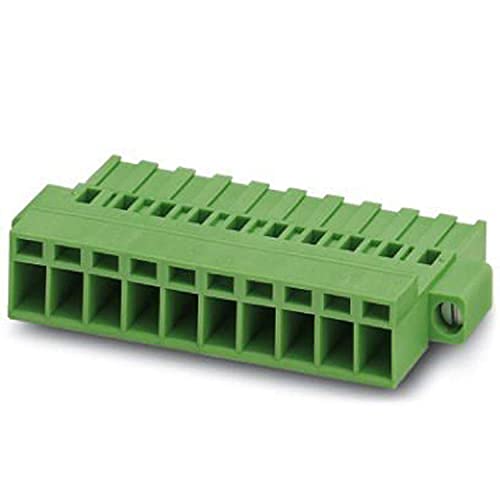 PHOENIX CONTACT MSTBC 2.511-STZF-5.08 PCB connector, 2.5mm² nominal cross section, 11 connections, MSTBC 2.5..-STZF article family, 5.08mm pitch, green, 50 pieces von PHOENIX CONTACT