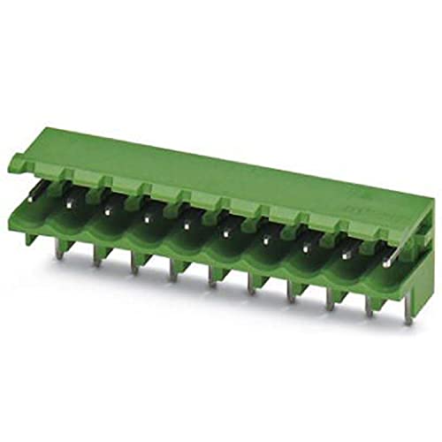 PHOENIX CONTACT MSTBW 2,5/7-G Leiterplattengrundleiste, Grün, 12 A, 320 V, 7 Polzahl, MSTBW 2,5/..-G Artikelfamilie, 5 mm Rastermaß, 50 Stück von PHOENIX CONTACT