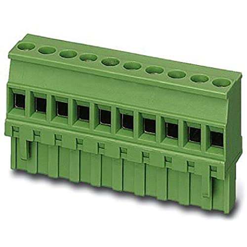 PHOENIX CONTACT MVSTBR 2,5/17-ST Leiterplattenstecker, 2.5 mm² Nennquerschnitt, 17 Polzahl, MVSTBR 2.5/..-ST Artikelfamilie, Grün, 50 Stück PHOENIX CONTACT MVSTBR 2,5/17-ST Leiterplattenstecker, 2.5 mm² Nennquerschnitt, 17 Polzahl, MVSTBR 2.5/..-ST Artikelfamilie, Grün, 50 Stück von PHOENIX CONTACT