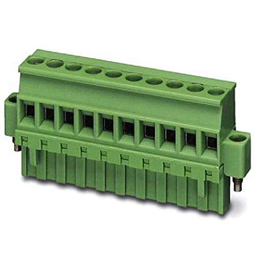 PHOENIX CONTACT MVSTBR 2.57-STF-5.08 EX printed circuit board connector, 2.5 mm² nominal cross-section, 7 connections, MVSTBR 2.5..-STF-EX article family, 5.08 mm pitch, green, 50 pieces PHOENIX CONTACT MVSTBR 2.57-STF-5.08 EX printed circuit board connector, 2.5 mm² nominal cross-section, 7 connections, MVSTBR 2.5..-STF-EX article family, 5.08 mm pitch, green, 50 pieces von PHOENIX CONTACT