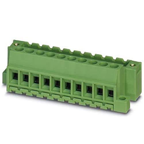 PHOENIX CONTACT MVSTBU 2,5/17-GFB-5,08 Direktsteckblock, 2.5 mm² Nennquerschnitt, 17 Anschlüsse, MVSTBU 2.5/..-GFB Artikelfamilie, 5.08mm Rastermaß, Grün, 50 Stück PHOENIX CONTACT MVSTBU 2,5/17-GFB-5,08 Direktsteckblock, 2.5 mm² Nennquerschnitt, 17 Anschlüsse, MVSTBU 2.5/..-GFB Artikelfamilie, 5.08mm Rastermaß, Grün, 50 Stück von PHOENIX CONTACT