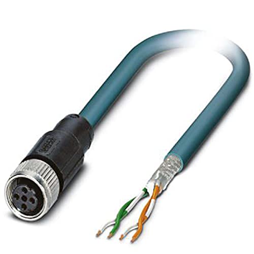 PHOENIX CONTACT NBC-5.0-93E/FSD SCO US Netzwerkkabel, 4 Polig, 5m Kabellänge, 22.220g, Wasserblau PHOENIX CONTACT NBC-5.0-93E/FSD SCO US Netzwerkkabel, 4 Polig, 5m Kabellänge, 22.220g, Wasserblau von PHOENIX CONTACT