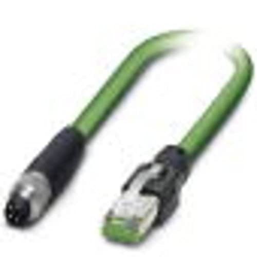PHOENIX CONTACT NBC-M 8MS/2.0-93B/R4AC Netzwerkkabel, 100 MBit/s Ethernet, 100 MBit/s ProfINET, 100 MBit/s EthercircaT, 4 Polig, Geschirmt, Stecker M8/IP67 Gerade, 2m Kabellänge, 153.000g, Grün PHOENIX CONTACT NBC-M 8MS/2.0-93B/R4AC Netzwerkkabel, 100 MBit/s Ethernet, 100 MBit/s ProfINET, 100 MBit/s EthercircaT, 4 Polig, Geschirmt, Stecker M8/IP67 Gerade, 2m Kabellänge, 153.000g, Grün von PHOENIX CONTACT