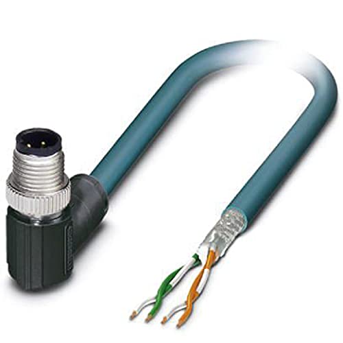 PHOENIX CONTACT NBC-M12MRD/10.0-93E US Netzwerkkabel, 4 Polig, 10m Kabellänge, 451.400g, Wasserblau PHOENIX CONTACT NBC-M12MRD/10.0-93E US Netzwerkkabel, 4 Polig, 10m Kabellänge, 451.400g, Wasserblau von PHOENIX CONTACT