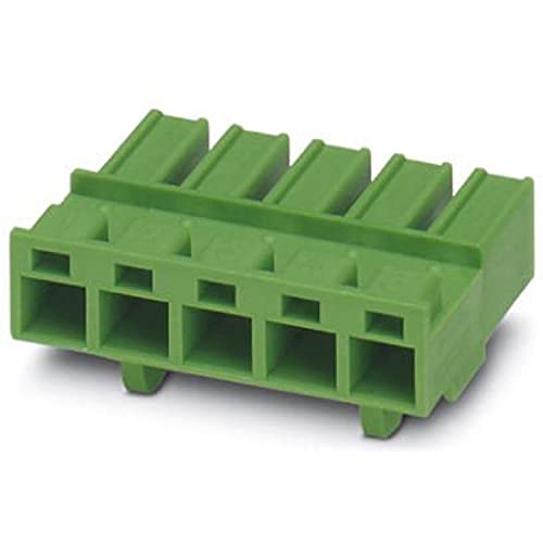PHOENIX CONTACT PCC 49-ST-7.62 PCB connector, nominal cross-section 4 mm², green, number of connections 9, article family PCC 4..-ST, pitch 7.62 mm, 50 pieces von PHOENIX CONTACT