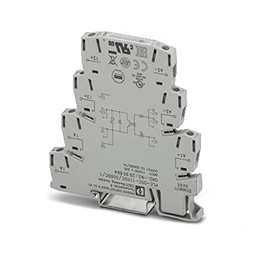 PHOENIX CONTACT PLC-OSC-110DC/300DC/1 Solid State Relaismodul, 110 V DC Eingang, 12-300 V DC/1 A Ausgang, 10 Stück PHOENIX CONTACT PLC-OSC-110DC/300DC/1 Solid State Relaismodul, 110 V DC Eingang, 12-300 V DC/1 A Ausgang, 10 Stück von PHOENIX CONTACT