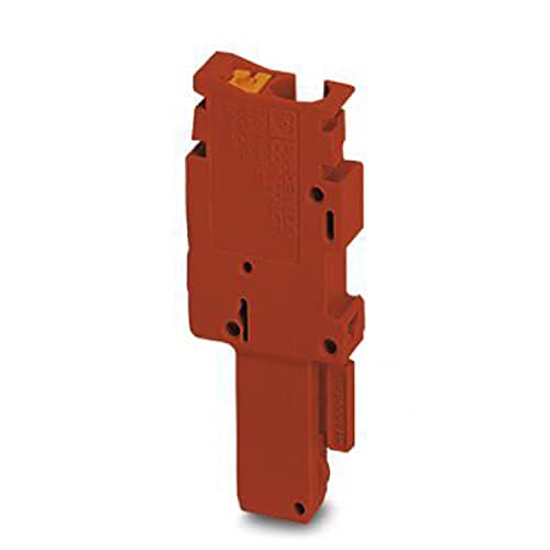 PHOENIX CONTACT PP-H 1,5/S/1-R RD Stecker, 500 V, 17.5 A, 1 Polzahl, 0.14 mm² - 1.5 mm² Querschnitt, Rot, 50 Stück von PHOENIX CONTACT