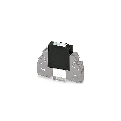 PHOENIX CONTACT PT 1X2-5DC-ST Überspannungsschutzstecker mit Schutzschaltung für Einen 2-Adrigen Erdpotenzialfrei Betriebenen Signalkreis, Tiefschwarz, 5 V DC, 450 mA, HART-Fähig, 10 Stück PHOENIX CONTACT PT 1X2-5DC-ST Überspannungsschutzstecker mit Schutzschaltung für Einen 2-Adrigen Erdpotenzialfrei Betriebenen Signalkreis, Tiefschwarz, 5 V DC, 450 mA, HART-Fähig, 10 Stück von PHOENIX CONTACT