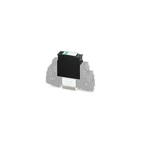 PHOENIX CONTACT PT 4X1-12DC-ST Überspannungsschutzstecker mit Schutzschaltung für 4-Leiter Einseitig Geerdeter Signalkreise, 12 V DC, 10 Stück von PHOENIX CONTACT