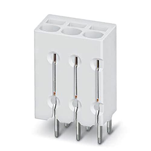 PHOENIX CONTACT PTSM 0,5/6-2,5-V THR WH R44 Leiterplattenklemme, 0.5 mm² Nennquerschnitt, 6 Anschlüsse, PTSM 0,5/..-V-THR WH Artikelfamilie, 2.50 mm Rastermaß, Weiß, 310 Stück PHOENIX CONTACT PTSM 0,5/6-2,5-V THR WH R44 Leiterplattenklemme, 0.5 mm² Nennquerschnitt, 6 Anschlüsse, PTSM 0,5/..-V-THR WH Artikelfamilie, 2.50 mm Rastermaß, Weiß, 310 Stück von PHOENIX CONTACT