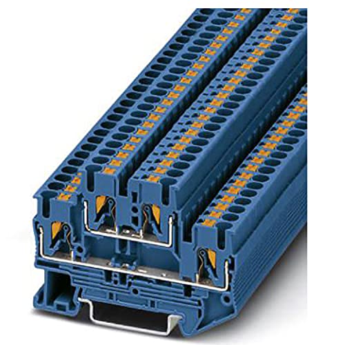 PHOENIX CONTACT PTTB 2,5 BU Doppelstockklemme, Blau, 0.14 mm² - 4 mm² Querschnitt, 5.2 mm Breite, 1 Stück PHOENIX CONTACT PTTB 2,5 BU Doppelstockklemme, Blau, 0.14 mm² - 4 mm² Querschnitt, 5.2 mm Breite, 1 Stück von PHOENIX CONTACT