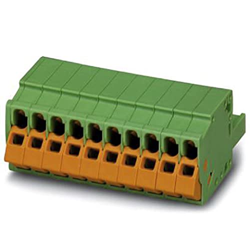 PHOENIX CONTACT QC 1,5/4-ST Leiterplattenstecker, 12 A, 630 V, 1,5 mm² Nennquerschnitt, Grün, 4 Anzahl der Potenziale, QC 1,5/..-ST Artikelfamilie, 5 mm Rastermaß, 50 Stück PHOENIX CONTACT QC 1,5/4-ST Leiterplattenstecker, 12 A, 630 V, 1,5 mm² Nennquerschnitt, Grün, 4 Anzahl der Potenziale, QC 1,5/..-ST Artikelfamilie, 5 mm Rastermaß, 50 Stück von PHOENIX CONTACT