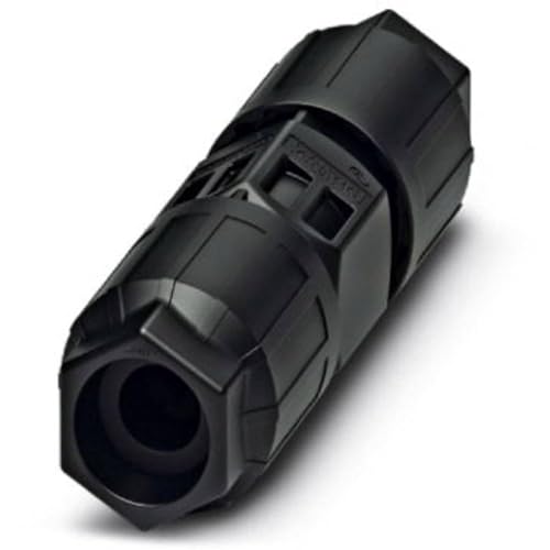 PHOENIX CONTACT QPD C 2PE1.5 2X4-9 BK Leitungsverbinder, 2+PE Polzahl, 0.5mm²-1.5mm² Anschlussquerschnitt, 690V, 17.5A, 5mm-9.5mm Kabeldurchmesserbereich, Schwarz PHOENIX CONTACT QPD C 2PE1.5 2X4-9 BK Leitungsverbinder, 2+PE Polzahl, 0.5mm²-1.5mm² Anschlussquerschnitt, 690V, 17.5A, 5mm-9.5mm Kabeldurchmesserbereich, Schwarz von PHOENIX CONTACT