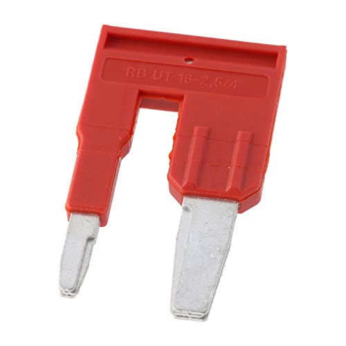 PHOENIX CONTACT RB UT 16-(2,5/4) Reduzierbrücke, Rot, 11 mm Rastermaß, 31.4 mm Länge, 18.1 mm Breite, 2 Polzahl, 10 Stück von PHOENIX CONTACT