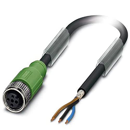 PHOENIX CONTACT SAC-3P-10.0-PUR/M12FS SH Sensor/Aktor-Kabel, 10m Kabellänge, M12 Buchse Gerade, 3 Polig, Schwarzgrau, 10 Stück PHOENIX CONTACT SAC-3P-10.0-PUR/M12FS SH Sensor/Aktor-Kabel, 10m Kabellänge, M12 Buchse Gerade, 3 Polig, Schwarzgrau, 10 Stück von PHOENIX CONTACT