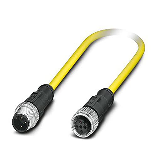 PHOENIX CONTACT SAC-3P-MS/0.5-542/FS SCO BK Sensor/Aktor-Kabel, 3 Polig, Kodierung A, 0.5 m Kabellänge, 34.517g, Gelb PHOENIX CONTACT SAC-3P-MS/0.5-542/FS SCO BK Sensor/Aktor-Kabel, 3 Polig, Kodierung A, 0.5 m Kabellänge, 34.517g, Gelb von PHOENIX CONTACT