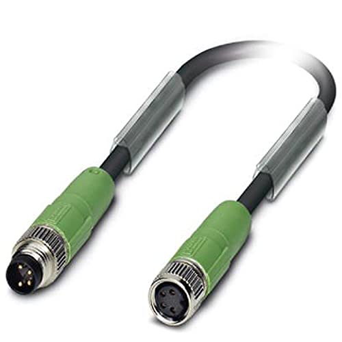PHOENIX CONTACT SAC-4P-M 8MS/0.6-PUR/M 8FSSH Sensor/Aktor-Kabel, 0.6m Kabellänge, M8 Stecker Gerade, 4 Polig, Schwarzgrau PHOENIX CONTACT SAC-4P-M 8MS/0.6-PUR/M 8FSSH Sensor/Aktor-Kabel, 0.6m Kabellänge, M8 Stecker Gerade, 4 Polig, Schwarzgrau von PHOENIX CONTACT