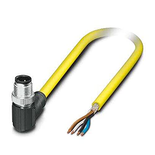 PHOENIX CONTACT SAC-4P-M12MR/2.0-542 SH BK Sensor/Aktor-Kabel, 4 Polig, Geschirmt, 2m Kabellänge, Gelb PHOENIX CONTACT SAC-4P-M12MR/2.0-542 SH BK Sensor/Aktor-Kabel, 4 Polig, Geschirmt, 2m Kabellänge, Gelb von PHOENIX CONTACT