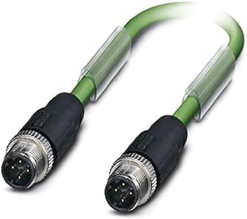 PHOENIX CONTACT SAC-4P-M12MSD/0.5-933/M12MSD Bussystem Kabel, Profinet circaT5, 4 Polig, Geschirmt, Stecker Gerade M12, D Kodierung, 0.5m Kabellänge, Grün PHOENIX CONTACT SAC-4P-M12MSD/0.5-933/M12MSD Bussystem Kabel, Profinet circaT5, 4 Polig, Geschirmt, Stecker Gerade M12, D Kodierung, 0.5m Kabellänge, Grün von PHOENIX CONTACT