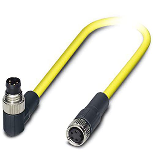 PHOENIX CONTACT SAC-4P-M8MR/1.5-542/M8 FS BK Sensor/Aktor-Kabel, 4 Polig, 1.5 m Kabellänge, 50.000g, Gelb PHOENIX CONTACT SAC-4P-M8MR/1.5-542/M8 FS BK Sensor/Aktor-Kabel, 4 Polig, 1.5 m Kabellänge, 50.000g, Gelb von PHOENIX CONTACT
