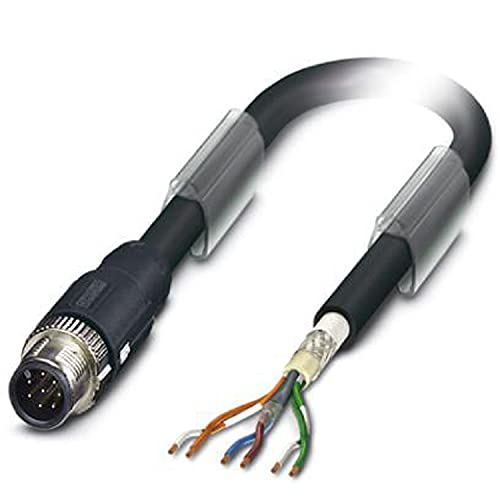 PHOENIX CONTACT SAC-6P-MS/2.0-970 SCO Bussystem-Kabel, 2m Kabellänge, Schwarz von PHOENIX CONTACT