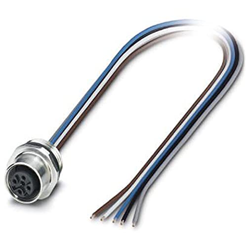 PHOENIX CONTACT SACC-E-M12FS-5CON-M16/0.5 VA Einbausteckverbinder, 5 Polig, 0.5m TPE-Litze, M16 Gewinde, 5 x 0.34mm² Leiterquerschnitt, 22.100g Gewicht PHOENIX CONTACT SACC-E-M12FS-5CON-M16/0.5 VA Einbausteckverbinder, 5 Polig, 0.5m TPE-Litze, M16 Gewinde, 5 x 0.34mm² Leiterquerschnitt, 22.100g Gewicht von PHOENIX CONTACT