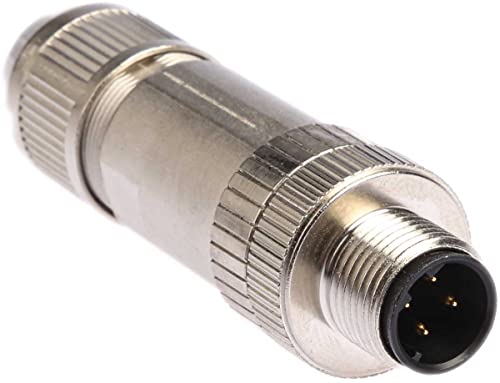 PHOENIX CONTACT SACC-M12MSD-4Q SH PN Datensteckverbinder, 4-Polig, Stecker Gerade M12, D Kodierung, 4mm-8mm Kabelaußendurchmesser von PHOENIX CONTACT