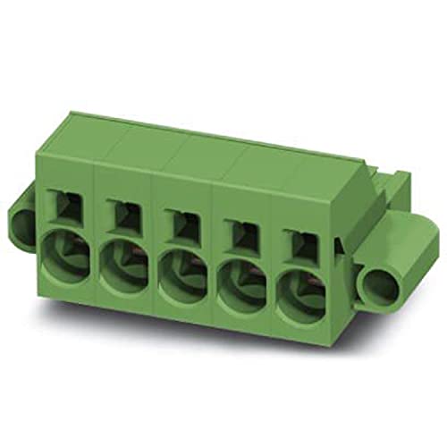 PHOENIX CONTACT SPC 16/3-STF-10,16 Leiterplattenstecker, 76 A, 1000 V, 16 mm² Nennquerschnitt, Grün, 3 Anzahl der Potenziale, SPC 16/..-STF Artikelfamilie, 10,16 mm Rastermaß, 50 Stück PHOENIX CONTACT SPC 16/3-STF-10,16 Leiterplattenstecker, 76 A, 1000 V, 16 mm² Nennquerschnitt, Grün, 3 Anzahl der Potenziale, SPC 16/..-STF Artikelfamilie, 10,16 mm Rastermaß, 50 Stück von PHOENIX CONTACT