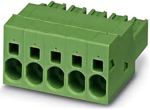 PHOENIX CONTACT SPC 5/4-ST-7,62 Stecker, 2,5 mm² Nennquerschnitt, 1 Polzahl, 5,2 mm Rastermaß, Grün-Gelb, 50 Stück PHOENIX CONTACT SPC 5/4-ST-7,62 Stecker, 2,5 mm² Nennquerschnitt, 1 Polzahl, 5,2 mm Rastermaß, Grün-Gelb, 50 Stück von PHOENIX CONTACT