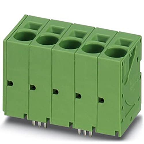 PHOENIX CONTACT SPT 16/8-V-10,0-ZB Leiterplattenklemme, Grün, 76 A, 1000 V, 8 Polzahl, SPT 16/..-V Artikelfamilie, 10 mm Rastermaß, 50 Stück PHOENIX CONTACT SPT 16/8-V-10,0-ZB Leiterplattenklemme, Grün, 76 A, 1000 V, 8 Polzahl, SPT 16/..-V Artikelfamilie, 10 mm Rastermaß, 50 Stück von PHOENIX CONTACT