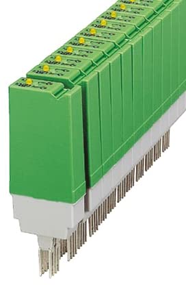 PHOENIX CONTACT ST-REL2-KG 24/1 Relaisstecker, Bestückt mit Kleinschaltrelais, 1 Schließer, 24 V AC/DC Eingangsspannung, 10 Stück von PHOENIX CONTACT