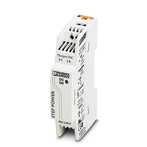 Phoenix Contact STEP-PS/ 1AC/ 5DC/2 -Phasen Getaktet DIN-Schienen Netzteil 12.7W, 85 → 264 V ac / 95 → von PHOENIX CONTACT
