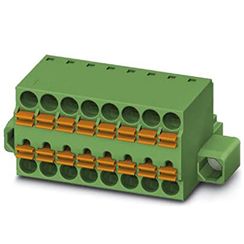 PHOENIX CONTACT TFMC 1,5/10-STF-3,5 Leiterplattenstecker, Grün, 1.5 mm² Nennquerschnitt, 20 Anschlüsse, TFMC 1,5/..-STF Artikelfamilie, 3.5 mm Rastermaß, 50 Stück PHOENIX CONTACT TFMC 1,5/10-STF-3,5 Leiterplattenstecker, Grün, 1.5 mm² Nennquerschnitt, 20 Anschlüsse, TFMC 1,5/..-STF Artikelfamilie, 3.5 mm Rastermaß, 50 Stück von PHOENIX CONTACT