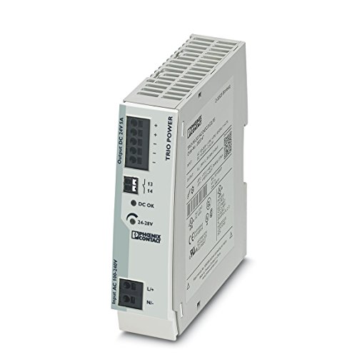 Phoenix Contact TRIO POWER -Phasen 2-Kanal Getaktet DIN-Schienen Netzteil 120W, 85 → 264V ac, 24V dc / 5A von PHOENIX CONTACT